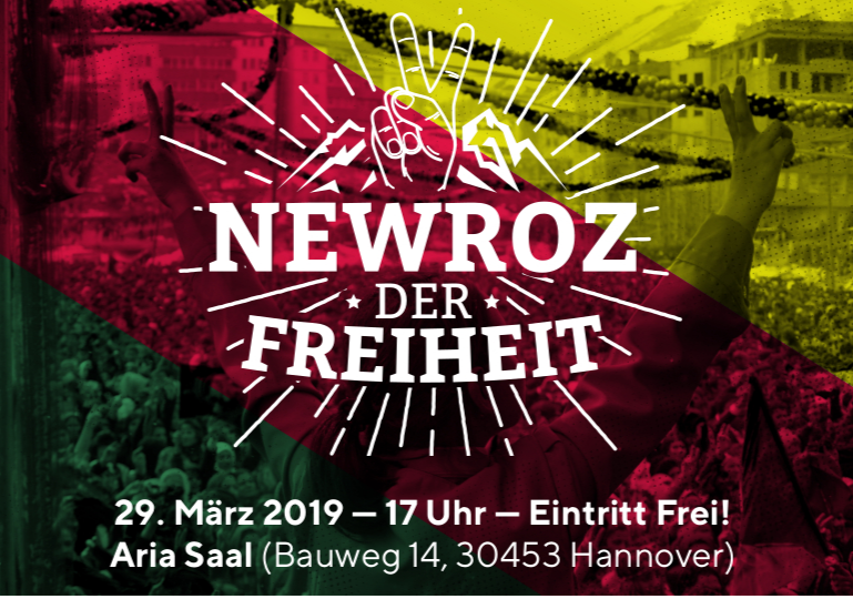 Newroz der Freiheit - gemeinsam in Hannover 29.03.2019