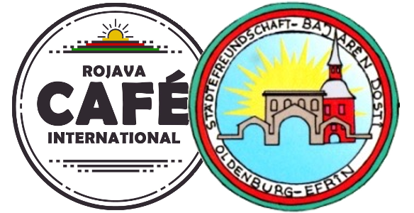 Café Rojava - international Hannover Juni 2019 Städtefreundschaft Oldenburg Efrin