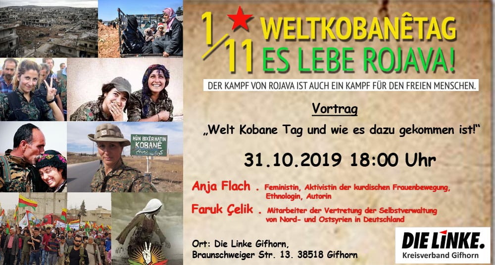 Veranstaltung Rojava Anja Flach Gifhorn
