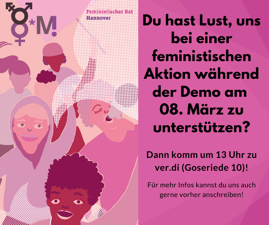 8. März Demo Hannover 2020